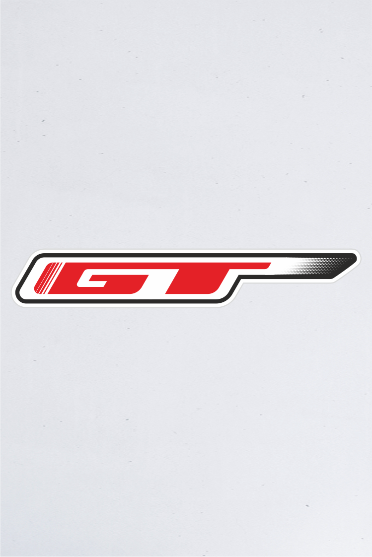 autocolante gt sticker red