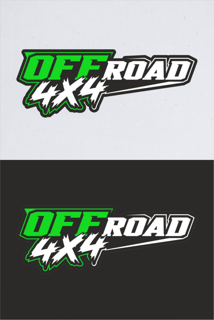 off road 4x4 decal vinil autocolante para viatura