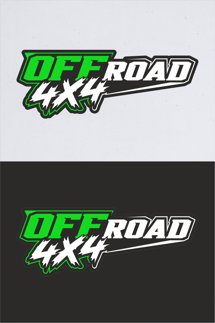 off road 4x4 decal vinil autocolante para viatura